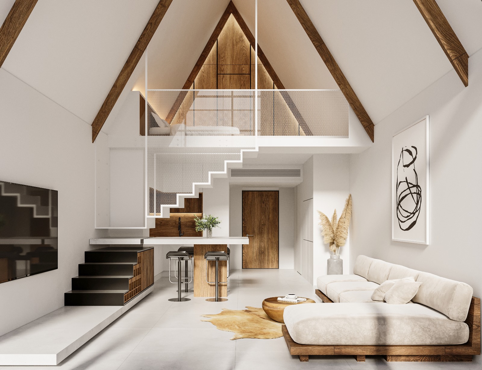 Ground floor studio — Block A
