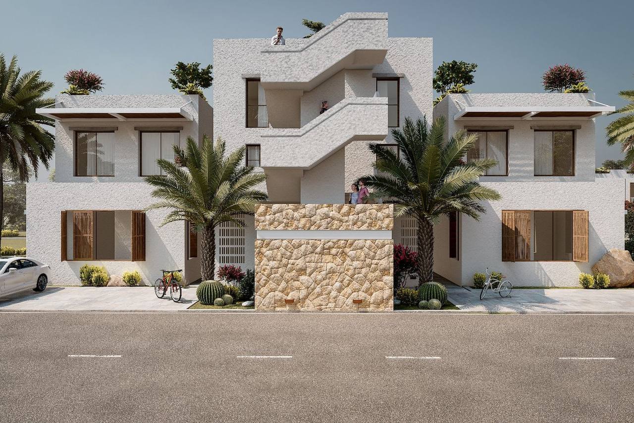 2 Bedroom Garden Apartment (80 m2, upper)